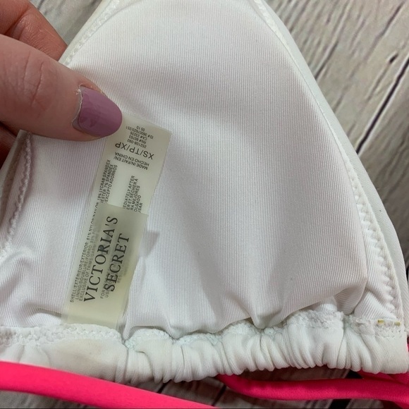 Victoria’s Secret Sequined Triangle Bikini Top XS - Picture 6 of 8
